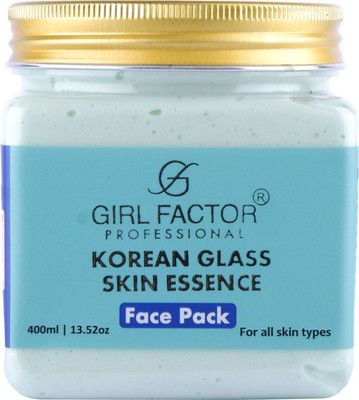Girl Factor Korean Beauty Face Pack, For Glass-Like Glow & Smooth Texture(400 ml)