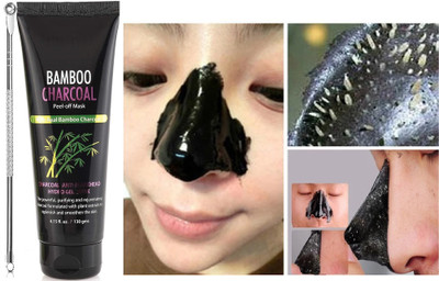 GULGLOW99 Charcoal Purifying Cleansing Black Peel Off Mask with Blackhead Remover Tool(130 ml)