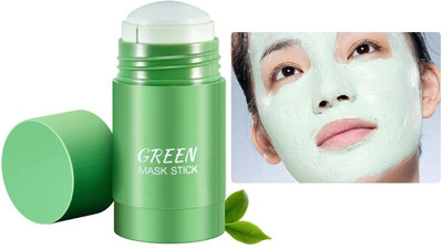 Libline Green Tea Cleansing Mask Stick Face Blackhead Remover purifying Clay(40 g)