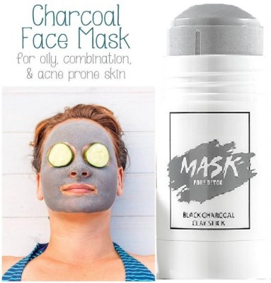 GABBU Charcoal Mask For Face Oil Control And Deep Cleansing Clay Stick Mask(42 g)