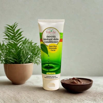 Valeda Herbal Valeda Neem Instant Skin Conditioner – Roll-Off Exfoliating & Nourishing Mask(120 g)