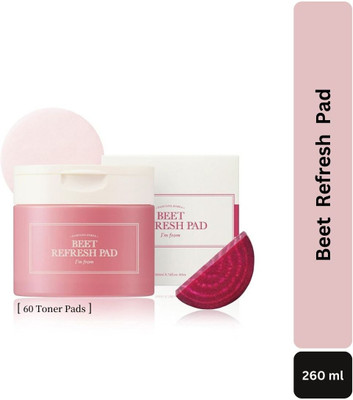 I'm From Beet Refresh Pad - 260ml | Refreshing Facial Toner with Natural Extracts(260 ml)