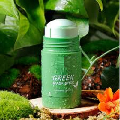 Luipui green tea best face pack clay mud stick(40 g)