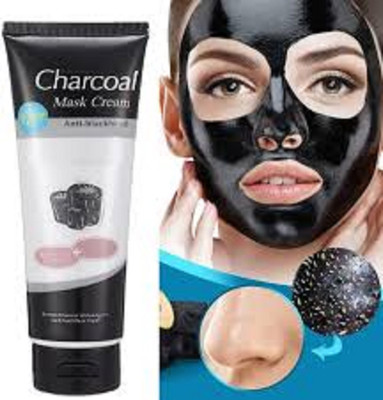 Luipui best charcoal peel off mask for anti black head remove(50 g)