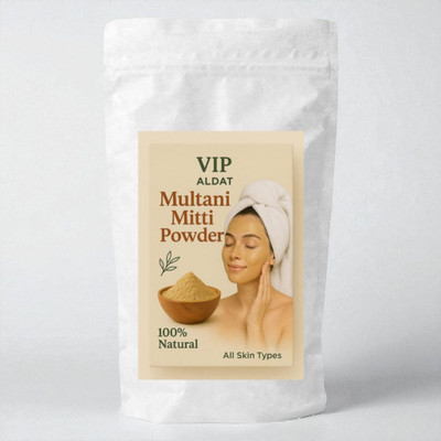 VIP ALDAT Multani Mitti – Soft & Clear Skin Clay Powder(400 g)