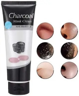 GFSU - GO FOR SOMETHING UNIQUE CHARCOAL TUBE BLACKHEAD REMOVER PEEL OFF FACE MASK FOR ALL SKIN TYPE(130 ml)