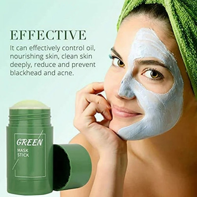 AFARAXIA Green Tea Mask Stick Blackhead Remover with Green Tea(40 g)