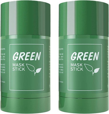 GABBU TAN REMOVER FACE PURIFYING GREEN CLAY STICK(80 g)