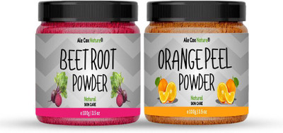 Ale Cox Nature Pure & Natural Beet Root & Orange Peel Powder for Skin & Hair(200 g)