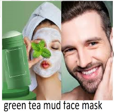 Luipui green tea face mask mud best man and women pack of 1(40 g)