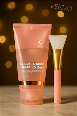 venvo Collagen Refresh Night Peel Mask + Brush(100 ml)
