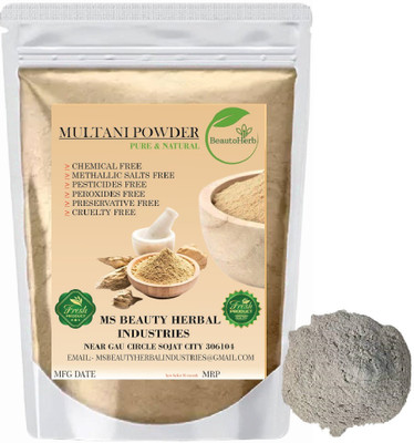 Beautoherb Natural Multani Mitti Powder for face pack for skin(300 g)