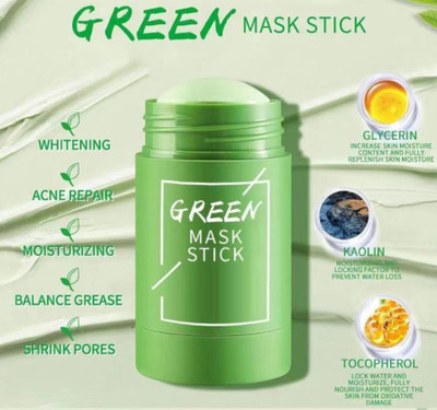 Yuency GREEN MASK STICK-Cleansing stick face mask(40 g)