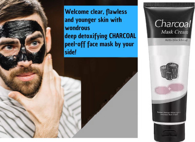 OLETSUN New Charcoal Peel Off Mask, Blackhead & Dead Skin Removal(130 g)