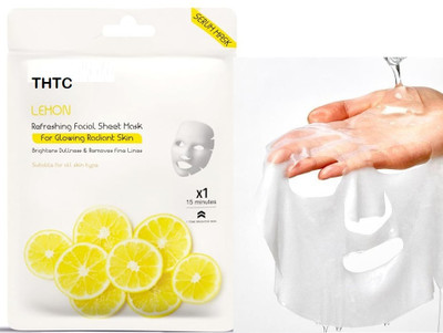 THTC Lemon Face Sheet Mask(20 g)