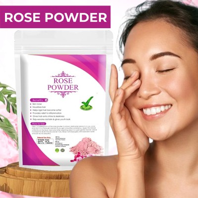 AKTIVEMUSLI Rose Petal Powder for Skin & Hair with Vitamin, Fairness, Tanning & Glowing Skin(50 g)