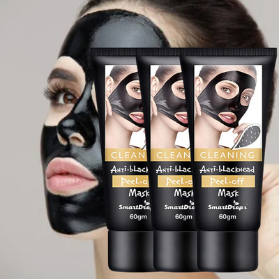 smartdrops Anti Blackhead Peel Off Mask For Blackhead Whitehead Pores Remove For Face Nose(180 g)
