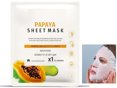 nn super perfect new sheet mask long lasting pack of 1(20 g)