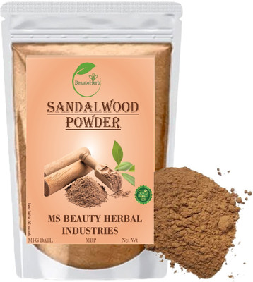 Beautoherb pure Natural Chandan Powder for face pack smoot(400 g)