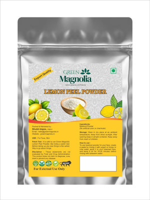GREEN MAGNOLIA Skin and Face Lemon Peel Powder Face Pack Help in Tan Removal(200 g)