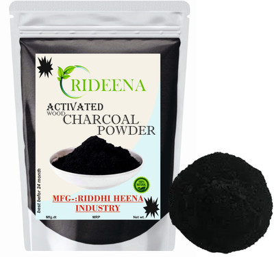 Rideena Glow Activated Charcoal Powder for face pack skin(800 g)