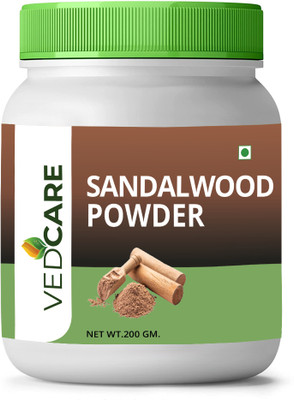 Vedcare Natural Sandalwood Face Pack For Detan and Glowing For All Types of Skin(200 g)