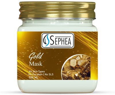 SEPHEA Gold Face Mask | Instant Glow & Clear Skin | 500 ml(500 ml)