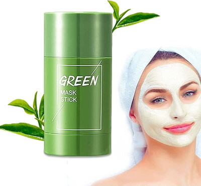 DARVING Green Tea Purifying Clay Stick Mask, Deep Cleansing Oil Control(40 g)