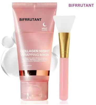 BIFRRUTANT Medicube Collagen Night Wrapping Peel Off Mask for Hydration Boost & Radiance(75 ml)