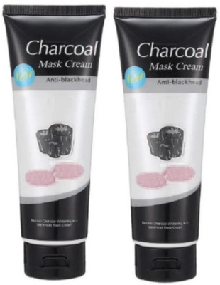 Luster Shine Activated Charcoal Peel Off Mask Charcoal Peel Off Black Mask For Pore Acne(260 ml)
