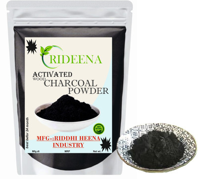 Rideena pure Natural Activated Charcoal Powder for face pack glow skin(800 g)