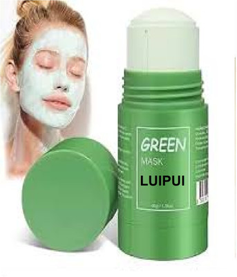 Luipui green tea mud face mask pack of 1 best for lady(40 g)
