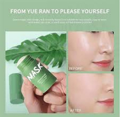Luipui best green stick mask mud clay stick pack of 1(40 g)