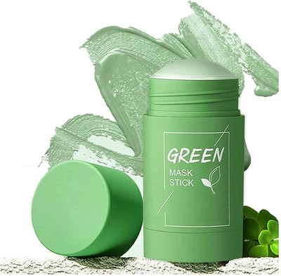 GFSU - GO FOR SOMETHING UNIQUE Best green mask stick for face men & women(40 g)