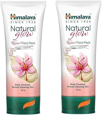 HIMALAYA Fairness Kesar Face Pack 50ml Pack of 2(100 ml)