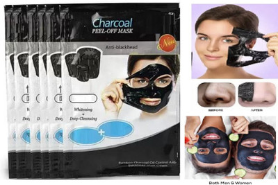 Luipui TRENDING CHARCOAL PEEL OFF MASK FOR FACE PACK OF 1(150 ml)