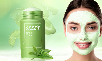 CATERINACHIARA Green Tea Stick Face Mask For Blackhead Remover/(40 g)