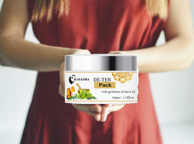 KAIASHA 15-20 minutes Face Pack - Clove, For Oily & Acne skin(50 g)