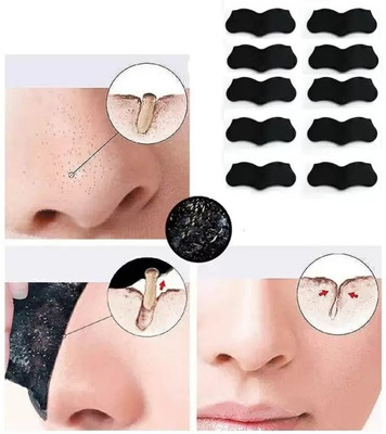 EVERERIN Best Skincare Charcoal Charcoal Blackhead & Whitehead Remover Nose Strips(10 g)