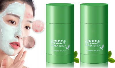 ADJD Women Green Tea Face Mask Stick For Blackheads(80 g)