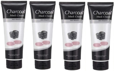 Libline CHARCOL FACE MASK DIRT CLEANER FACE MASK CHARCOAL TUBE Pack of 4(520 g)
