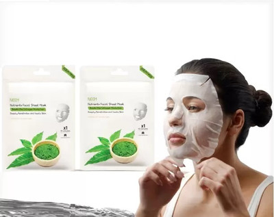 EVERERIN Repairing & Nourishment Neem Face Sheet Mask With Serum(40 g)