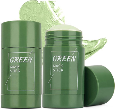 manasona Poreless Deep Cleanse Green Tea Mask Stick, Green Mask Stick Blackhead Remover(40 g)