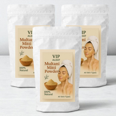 VIP ALDAT Mitti Soothing Herbal Touch With Glow Restoring Mineral Rich Earth Formula(450 g)