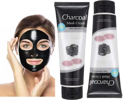 REIMICHI Activated Charcoal Peel Off Mask For Remove Blackhead & Whitehead Combo(260 g)