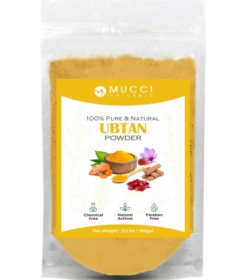 Mucci Ubtan Powder for Skin Whitening,Tan Removal Reduces Dark Circles,Acne & Pimples(100 g)