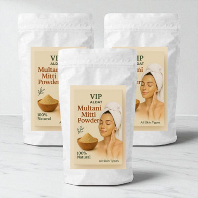 VIP ALDAT Multani Mitti Deep Detox Radiance Pack & Herbal Glow Restoring(450 g)