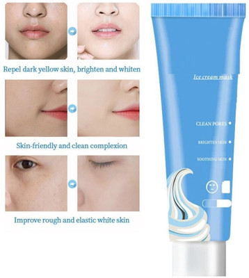 GABBU Salicylic Acid Ice Cream Face Mask Moisturizing Hydrating Mask(120 ml)
