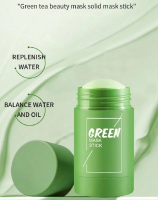 REIMICHI Green -Tea Cleansing Mask Stick for Face | For Blackheads, Whiteheads(40 g)