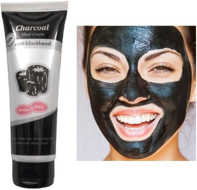 NADJA NEW CHARCOAL MASK BLACK HEAL REMOVER FOR MEN & WOMEN(130 g)